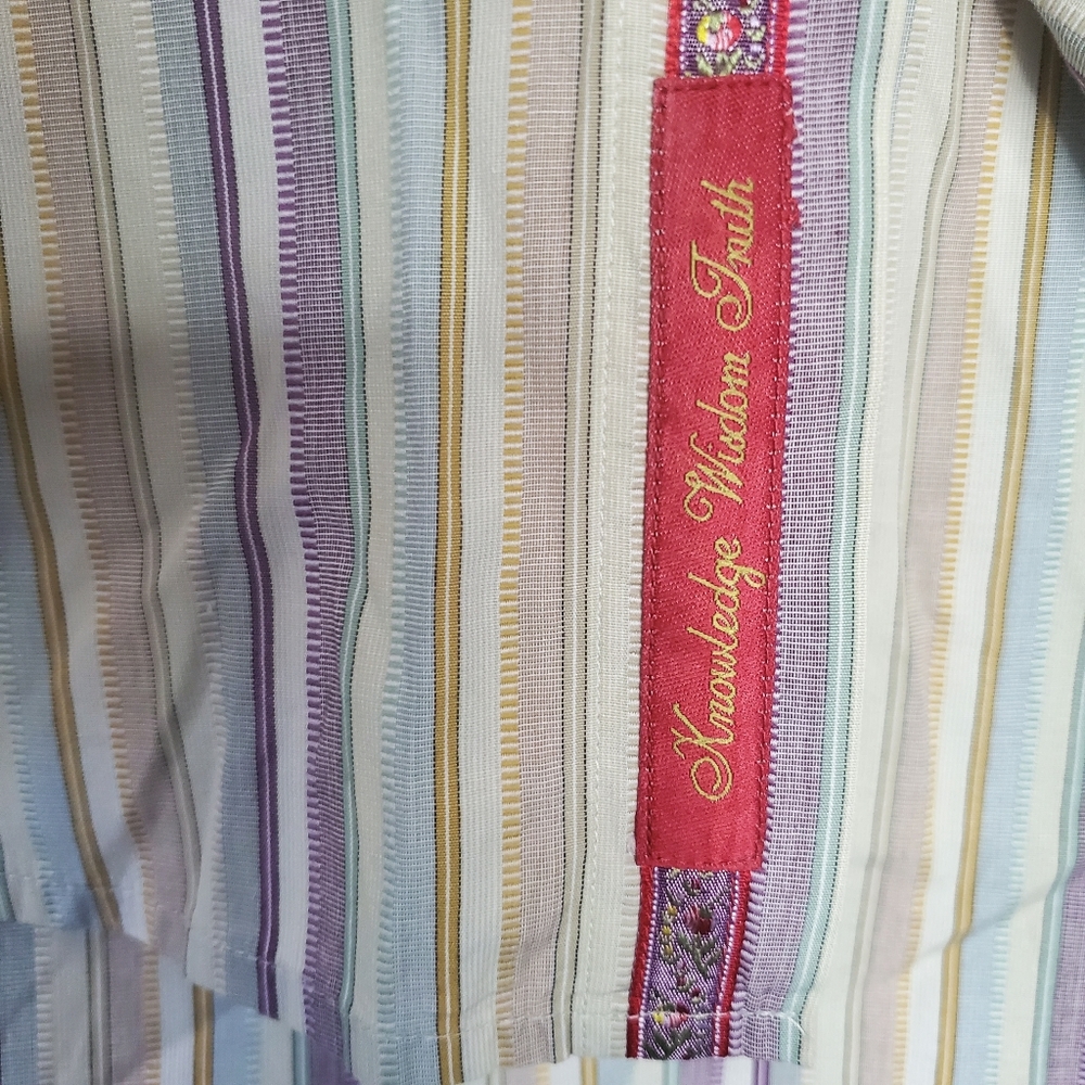 Robert Graham Multi-Color Stripe Button Down Shirt - image 6